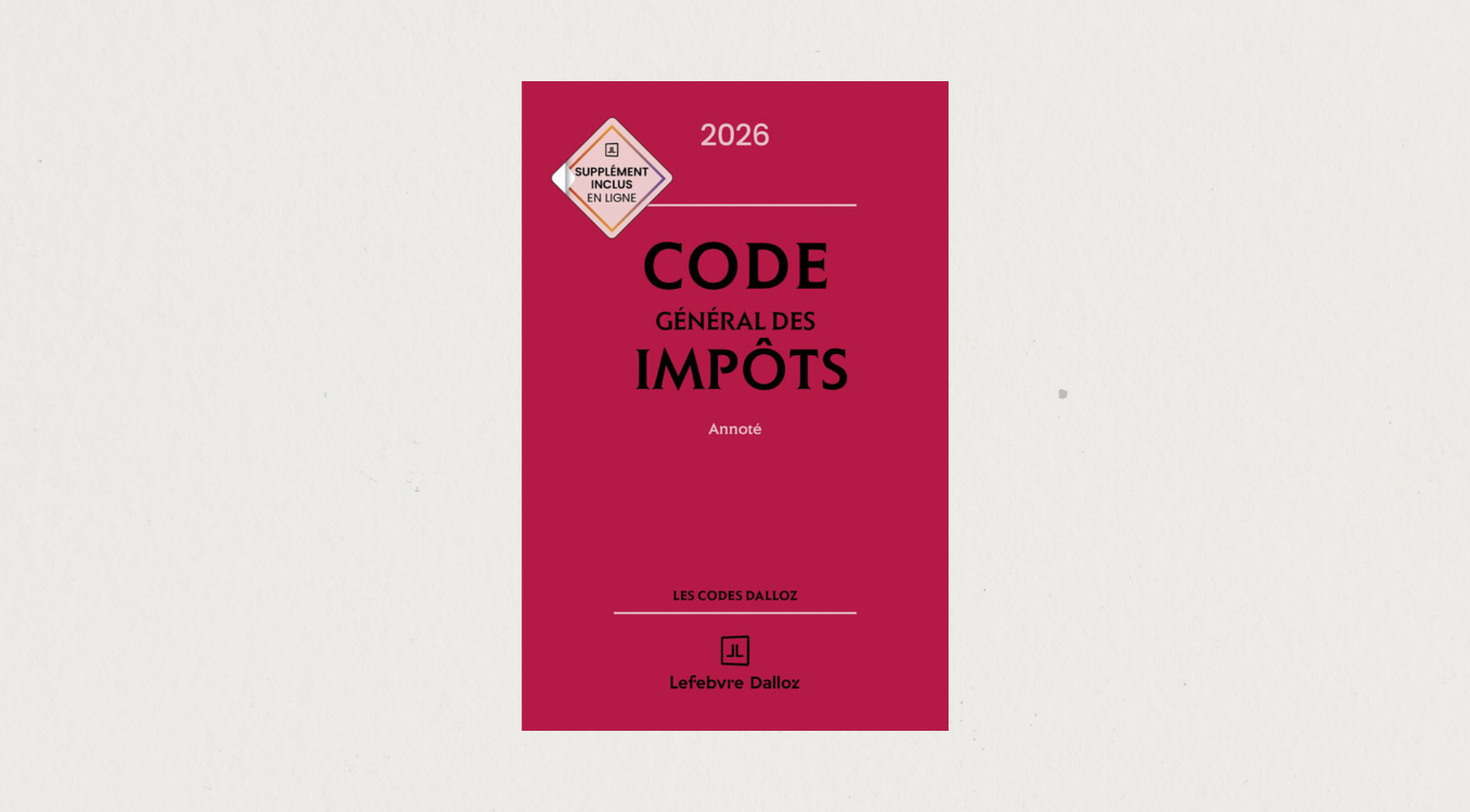 Illustration de l'article Code général des impôts 2026 - Dalloz